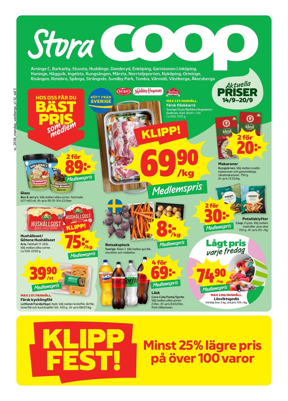 Stora Coop reklamblad nästa vecka sida 3