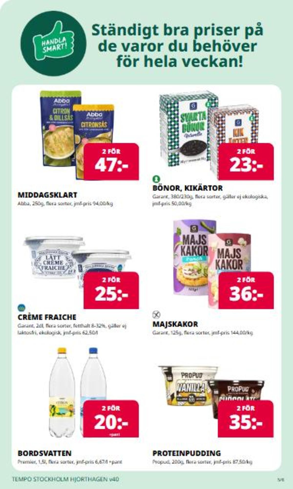 Tempo denna vecka reklamblad sida 5