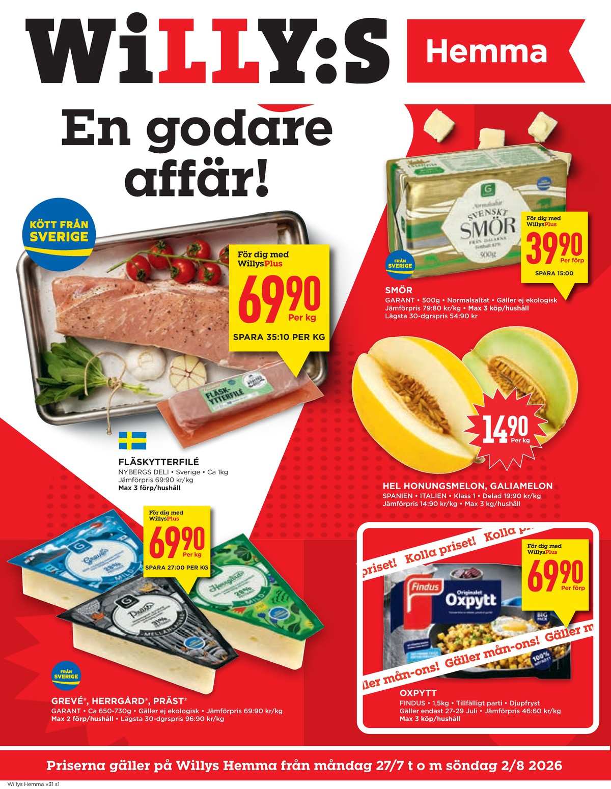 Willys Hemma reklamblad