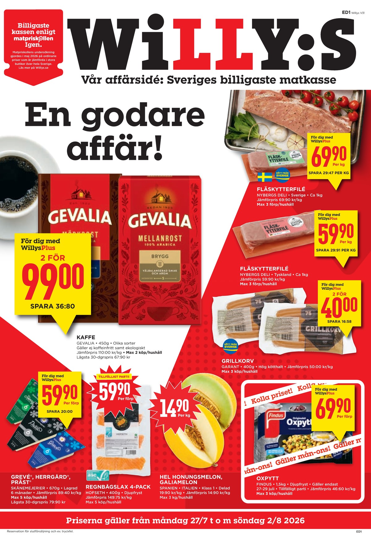 Willys reklamblad