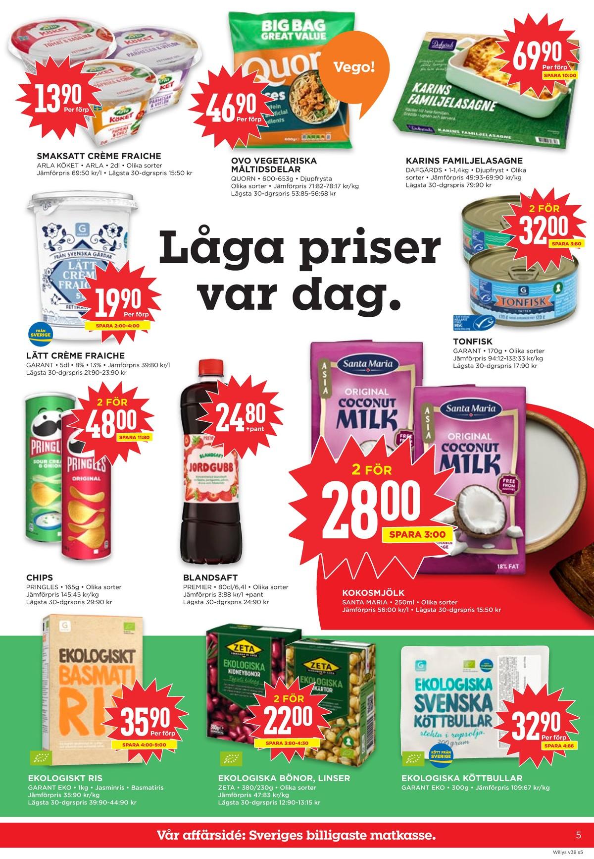Willys reklamblad från butik Willys sida 5
