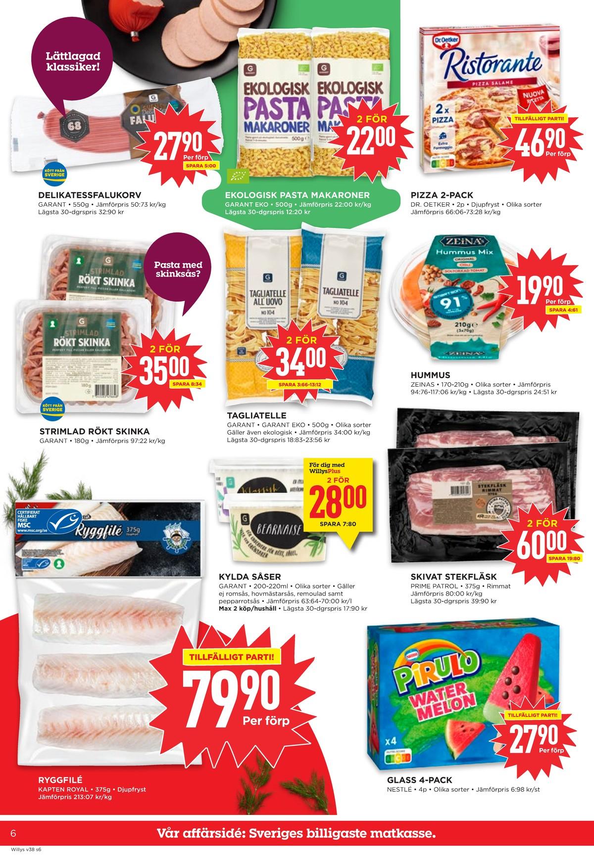 Willys reklamblad från butik Willys sida 6